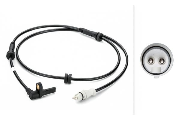 Jutiklis, rato greitis HELLA 6PU 012 806-521