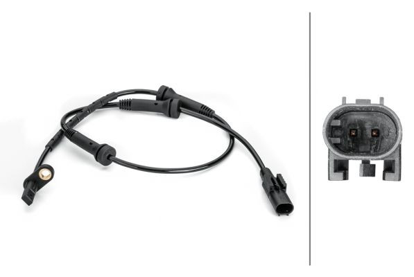 Jutiklis, rato greitis HELLA 6PU 012 806-541