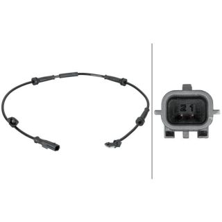 Jutiklis, rato greitis HELLA 6PU 012 806-681