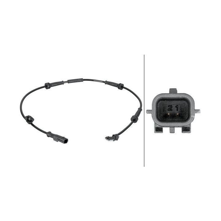 Jutiklis, rato greitis HELLA 6PU 012 806-681