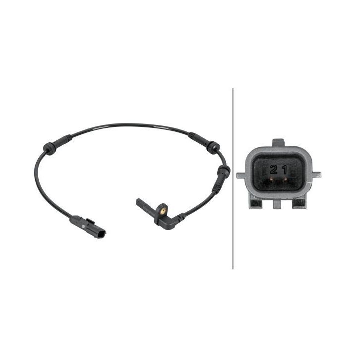 Jutiklis, rato greitis HELLA 6PU 012 806-861