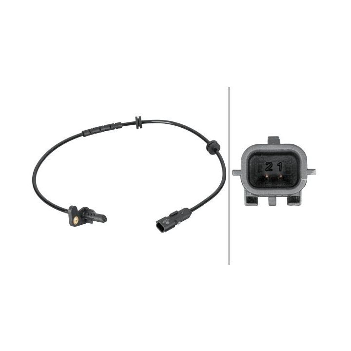 Jutiklis, rato greitis HELLA 6PU 012 806-881