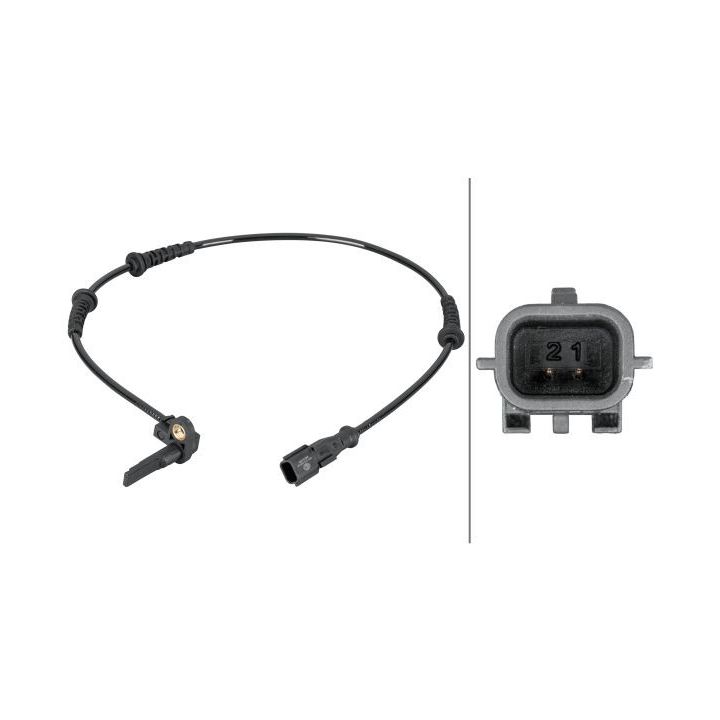 Jutiklis, rato greitis HELLA 6PU 012 806-941