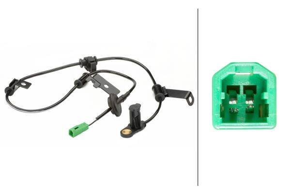 Jutiklis, rato greitis HELLA 6PU 230 040-621