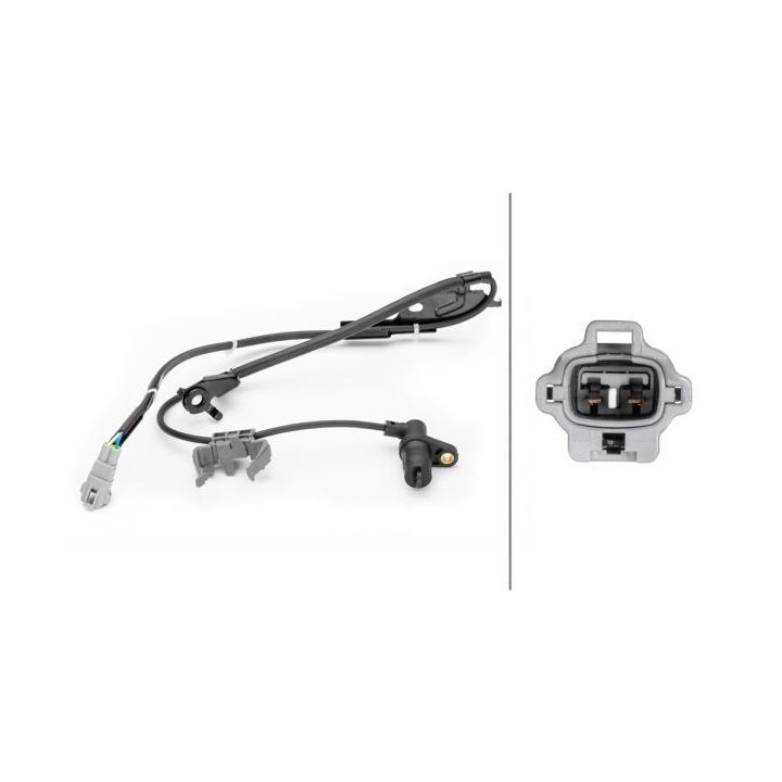 Jutiklis, rato greitis HELLA 6PU 230 040-801