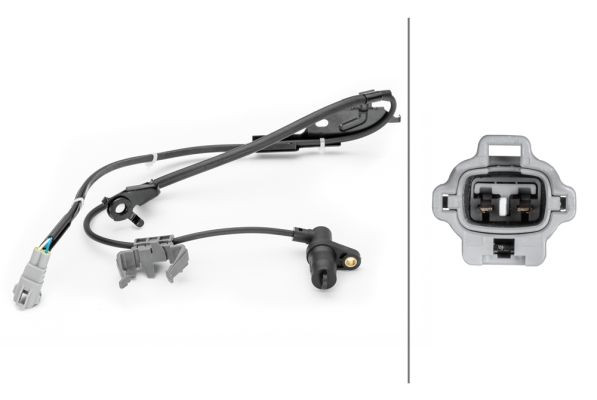 Jutiklis, rato greitis HELLA 6PU 230 040-801