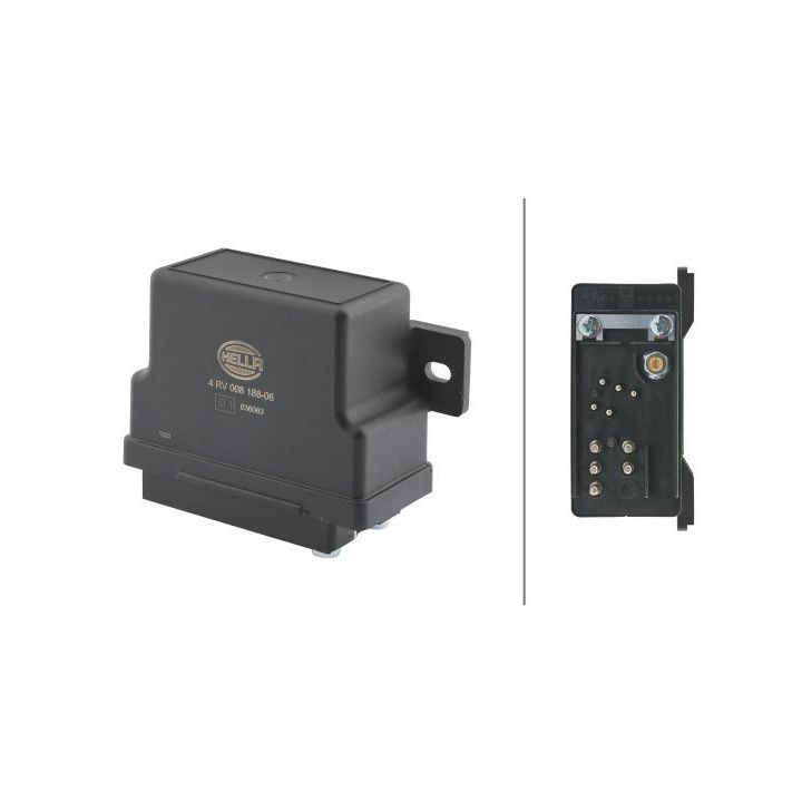 Valdymo blokas, kaitinimo žvakių sistema HELLA 4RV 008 188-061