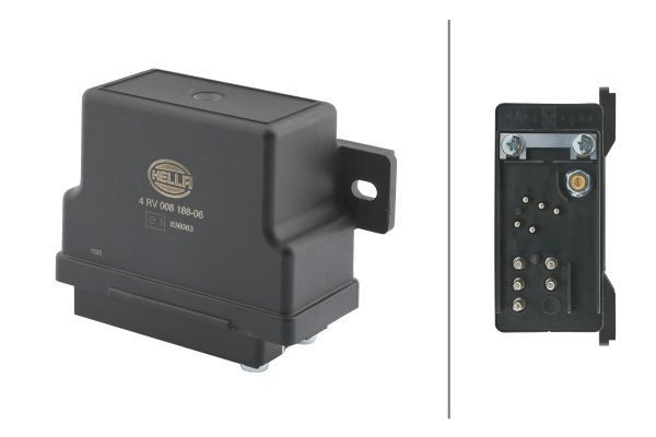 Valdymo blokas, kaitinimo žvakių sistema HELLA 4RV 008 188-061