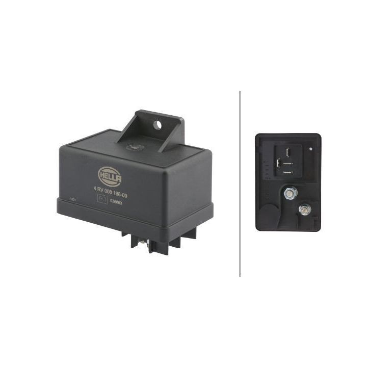 Valdymo blokas, kaitinimo žvakių sistema HELLA 4RV 008 188-091