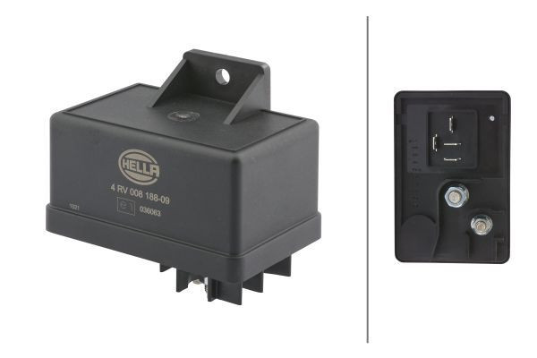 Valdymo blokas, kaitinimo žvakių sistema HELLA 4RV 008 188-091
