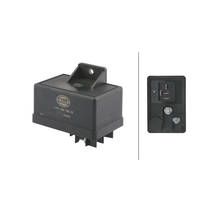 Valdymo blokas, kaitinimo žvakių sistema HELLA 4RV 008 188-101