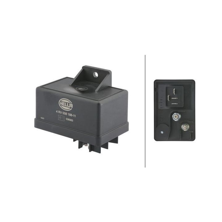 Valdymo blokas, kaitinimo žvakių sistema HELLA 4RV 008 188-111