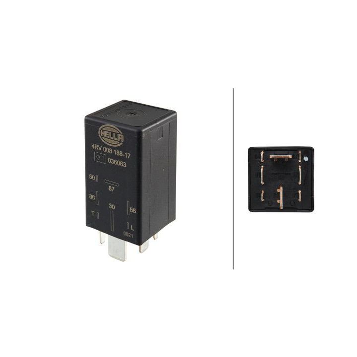 Valdymo blokas, kaitinimo žvakių sistema HELLA 4RV 008 188-171