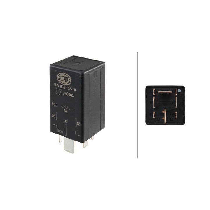 Valdymo blokas, kaitinimo žvakių sistema HELLA 4RV 008 188-181