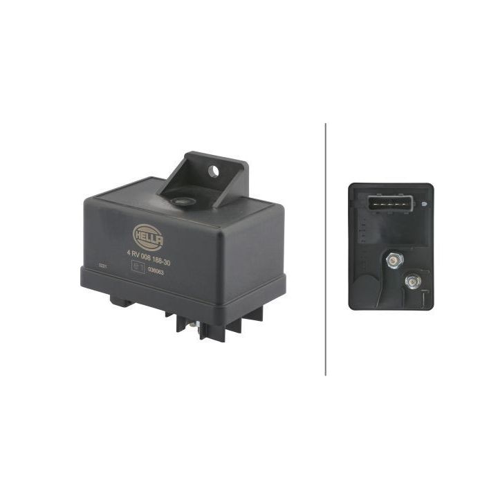 Valdymo blokas, kaitinimo žvakių sistema HELLA 4RV 008 188-301