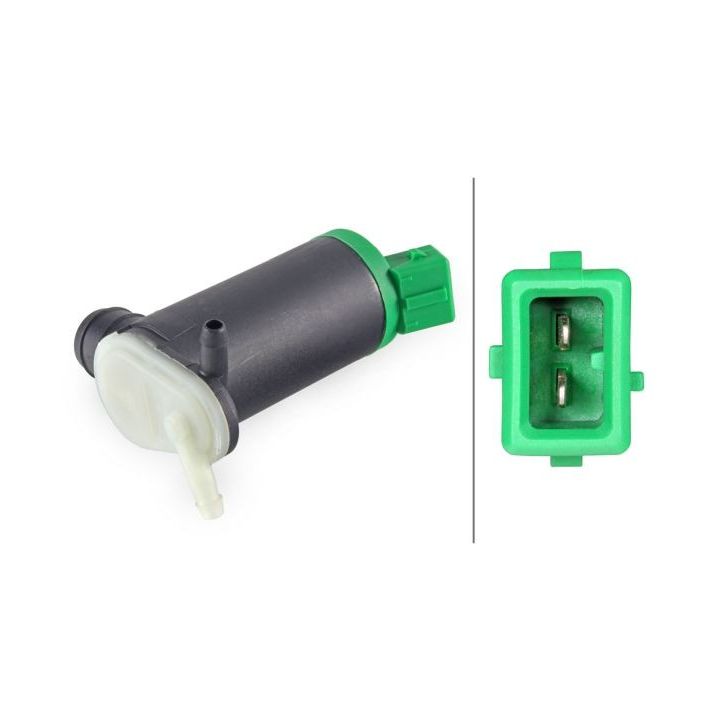 Vandens siurblys, priekinio stiklo plovimas HELLA 8TW 006 847-031