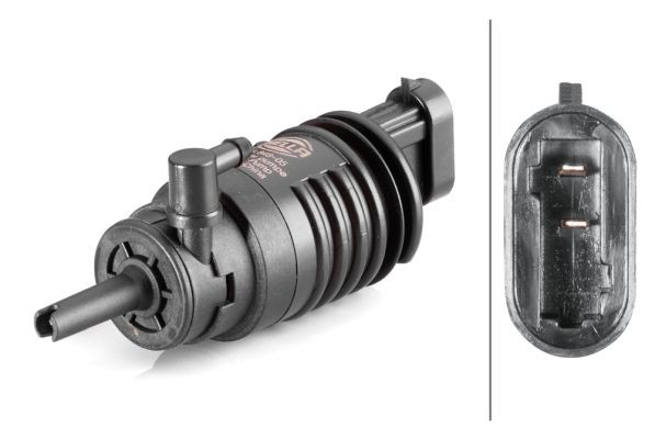 Vandens siurblys, priekinio stiklo plovimas HELLA 8TW 006 848-051