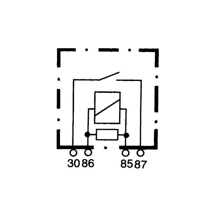 Daugiafunkcė relė HELLA 4RA 007 791-011