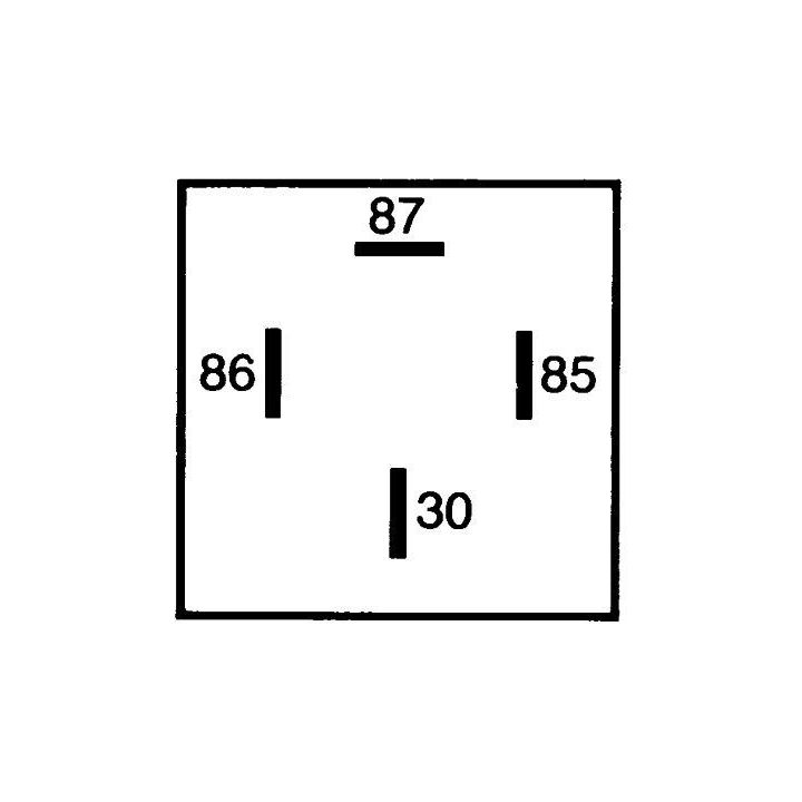 Daugiafunkcė relė HELLA 4RA 007 791-011