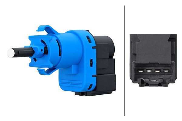 Stabdžių žibinto jungiklis HELLA 6DD 010 966-711