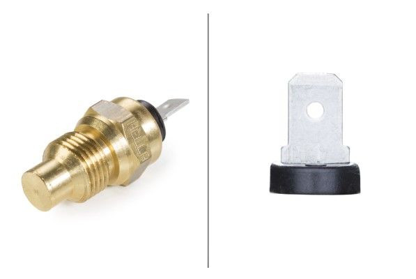 Siuntimo blokas, aušinimo skysčio temperatūra HELLA 6PT 009 107-171