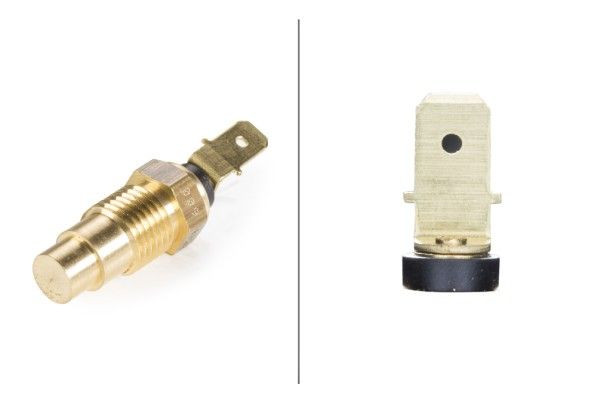 Siuntimo blokas, aušinimo skysčio temperatūra HELLA 6PT 009 107-221