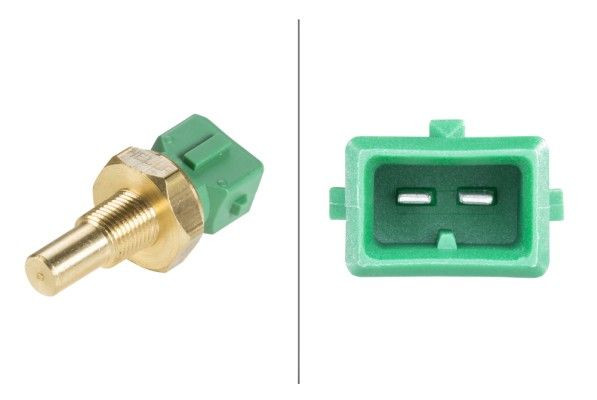 Siuntimo blokas, aušinimo skysčio temperatūra HELLA 6PT 009 309-091