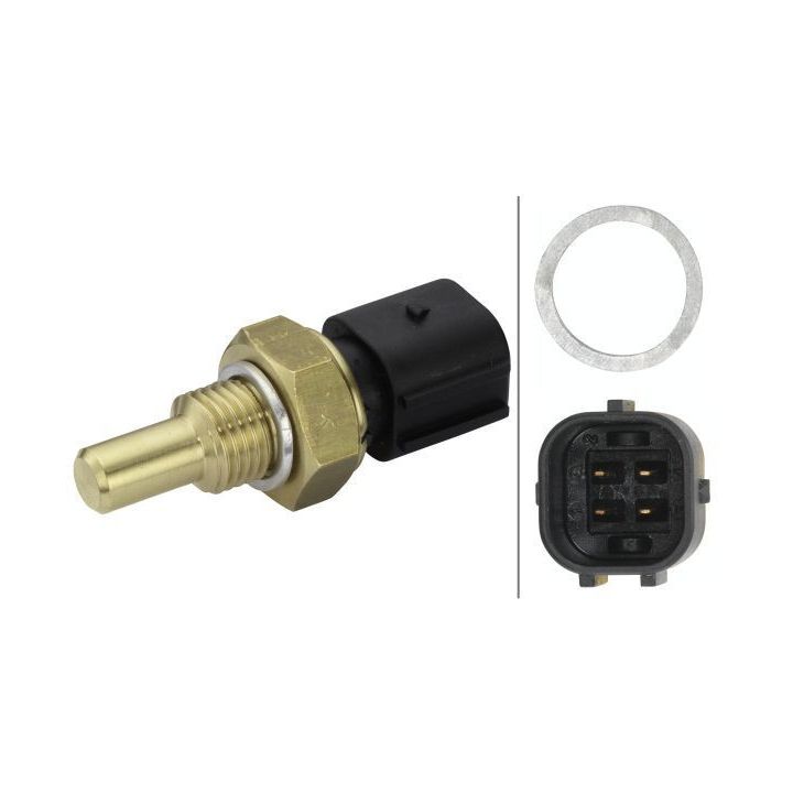 Siuntimo blokas, aušinimo skysčio temperatūra HELLA 6PT 009 309-251