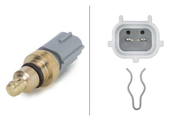 Siuntimo blokas, aušinimo skysčio temperatūra HELLA 6PT 009 309-571