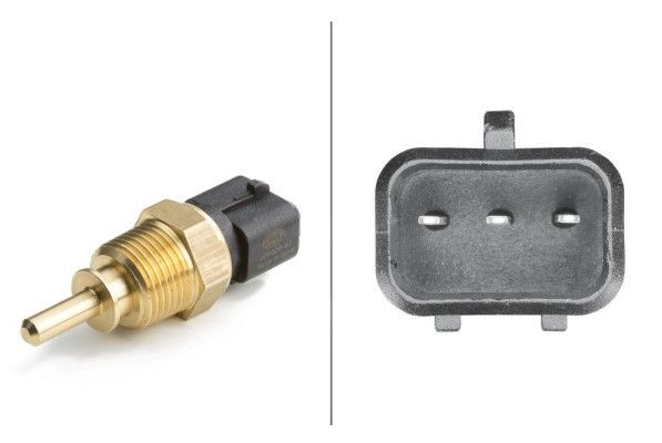 Siuntimo blokas, aušinimo skysčio temperatūra HELLA 6PT 009 309-621