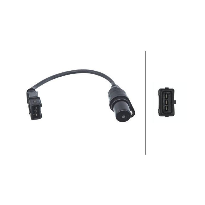 Jutiklis, alkūninio veleno impulsas HELLA 6PU 009 146-401