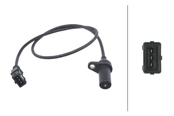 Jutiklis, alkūninio veleno impulsas HELLA 6PU 009 146-431