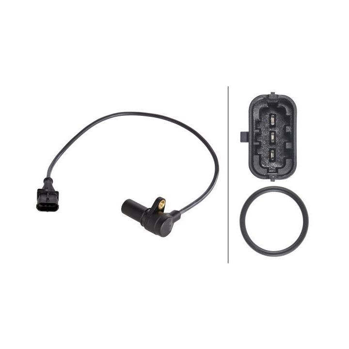 Jutiklis, alkūninio veleno impulsas HELLA 6PU 009 146-461