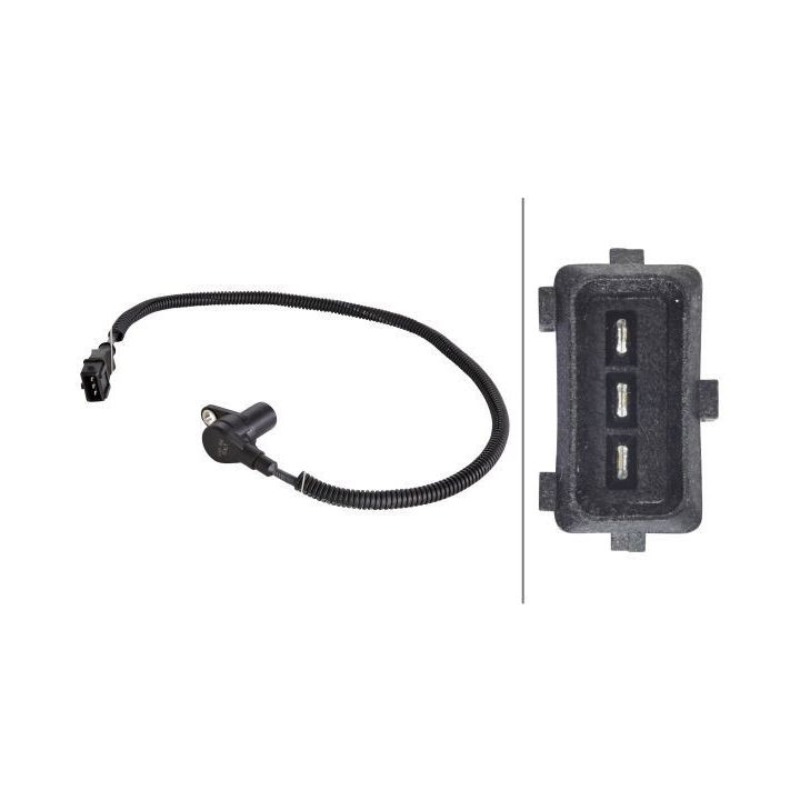 Jutiklis, alkūninio veleno impulsas HELLA 6PU 009 146-491