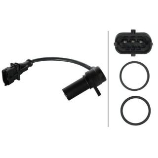 Jutiklis, alkūninio veleno impulsas HELLA 6PU 009 146-501