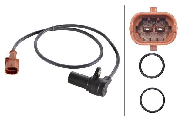 Jutiklis, alkūninio veleno impulsas HELLA 6PU 009 146-631