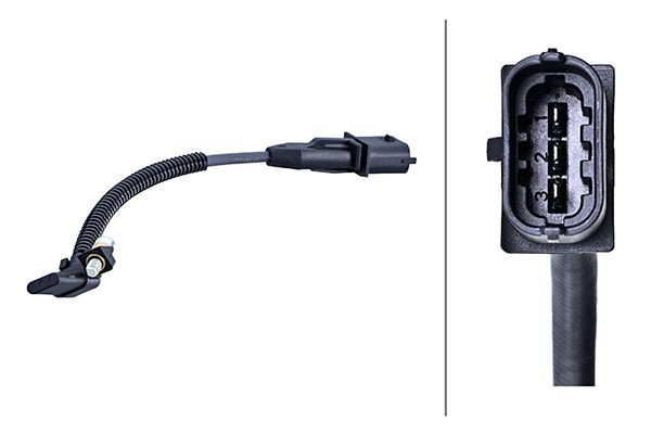 Jutiklis, alkūninio veleno impulsas HELLA 6PU 009 168-661