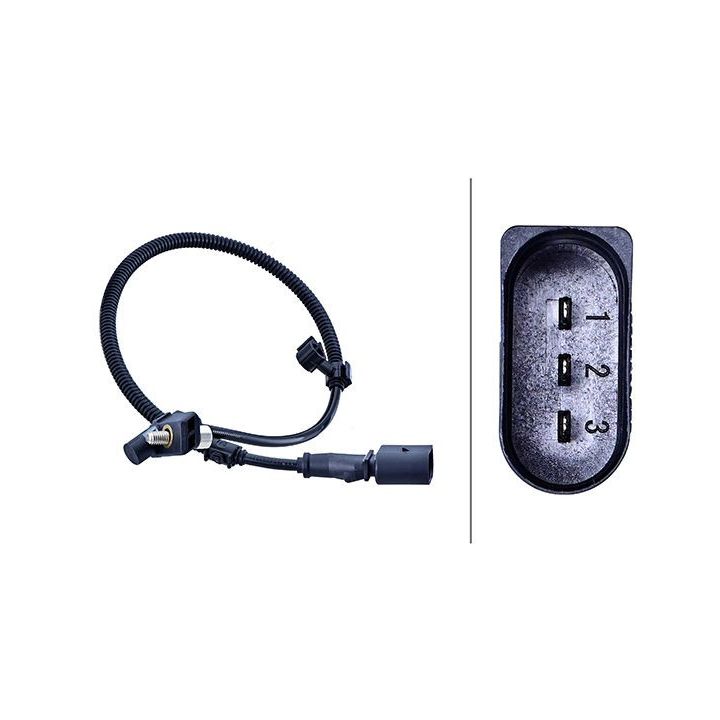 Jutiklis, alkūninio veleno impulsas HELLA 6PU 009 168-691