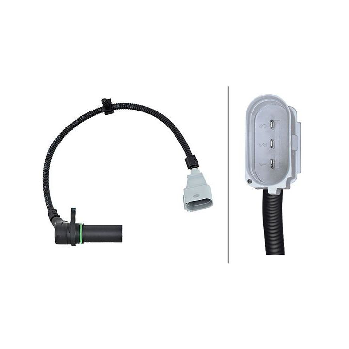 Jutiklis, alkūninio veleno impulsas HELLA 6PU 009 168-711