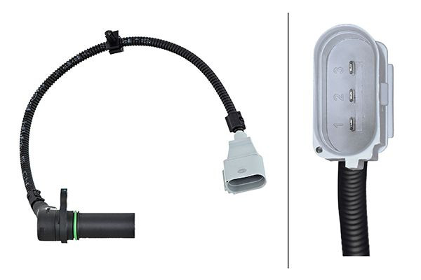 Jutiklis, alkūninio veleno impulsas HELLA 6PU 009 168-711