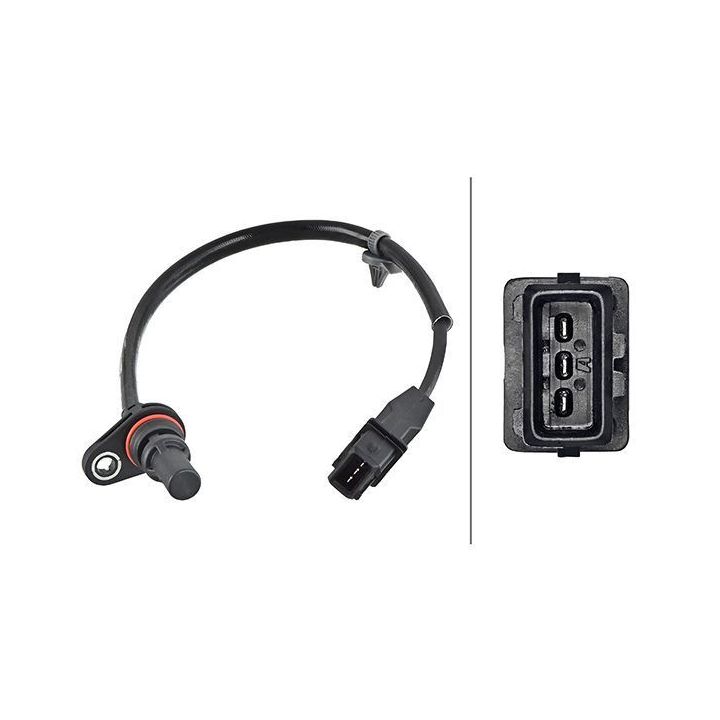 Jutiklis, alkūninio veleno impulsas HELLA 6PU 009 168-991