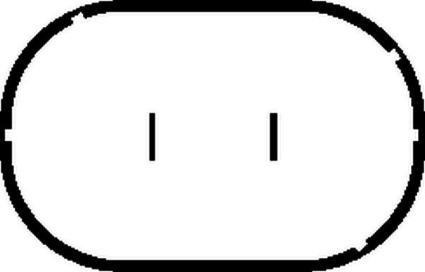 Temperatūros jungiklis, radiatoriaus ventiliatorius HELLA 6ZT 007 808-011