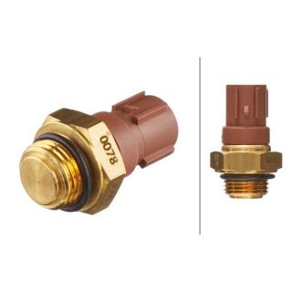 Temperatūros jungiklis, radiatoriaus ventiliatorius HELLA 6ZT 007 835-091