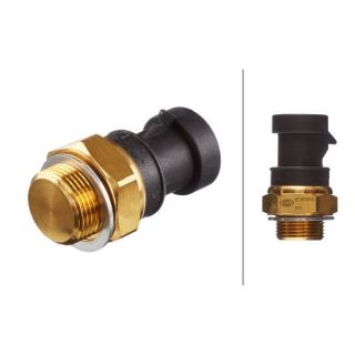 Temperatūros jungiklis, radiatoriaus ventiliatorius HELLA 6ZT 007 837-031