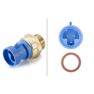 Temperatūros jungiklis, radiatoriaus ventiliatorius HELLA 6ZT 007 837-111