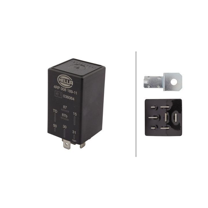 Relė, degalų siurblys HELLA 4RP 008 189-111