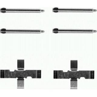 Priedų komplektas, diskinių stabdžių trinkelės HELLA 8DZ 355 202-281