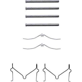 Priedų komplektas, diskinių stabdžių trinkelės HELLA 8DZ 355 202-331