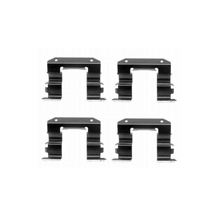 Priedų komplektas, diskinių stabdžių trinkelės HELLA 8DZ 355 202-511