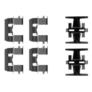 Priedų komplektas, diskinių stabdžių trinkelės HELLA 8DZ 355 202-601